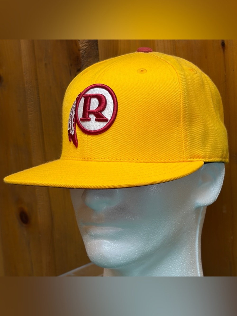 NWT Washington Redskins Mitchell & Ness Fitted Wool Hat 7 1/4 NFL VTG Collection